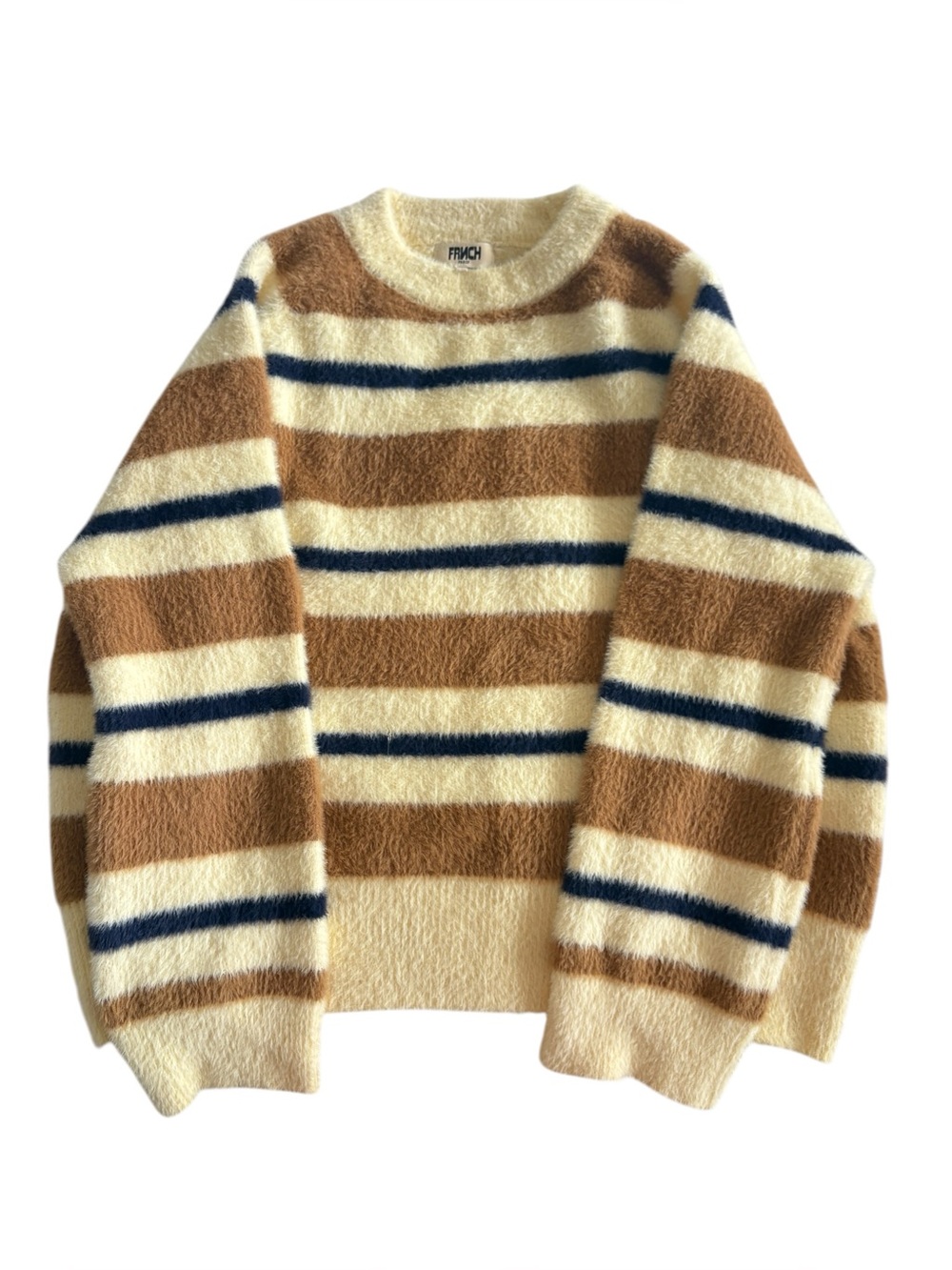 FRNCH Paris Super Soft Classic Stripped Cozy Sweater - Picture 4 of 9